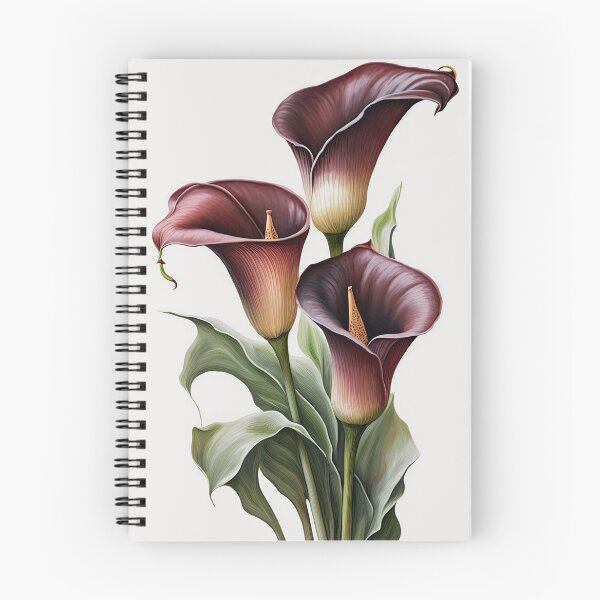 Item preview, Maroon Calla Lilies designed and sold by Vanover Designs.