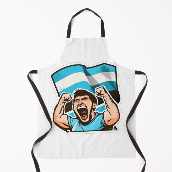 Aperçu de l'œuvre Gardez votre calme et soutenez l'Argentine créée et vendue par yourfavoritestore.