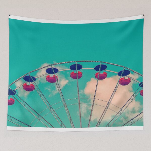 Item preview, Ferriswheel retro colors designed and sold by Photopat.