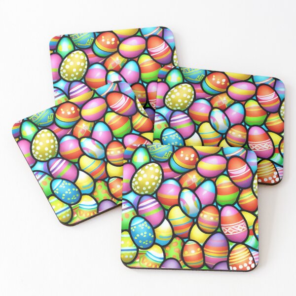Item preview, Happy Easter Eggs designed and sold by NicoDesignArt.