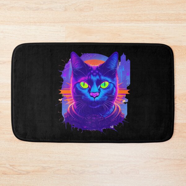 Item preview, Cyberpunk and Futuristic Cat designed and sold by mrhighsky.