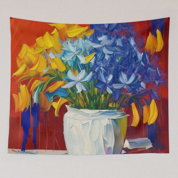 Item preview, Lily Of The Nile Flowers designed and sold by HOMEDESIGNPRINT.