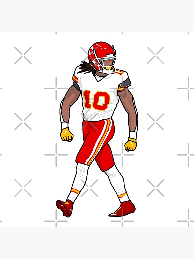 Isiah Pacheco Kansas City Chiefs of the National Football League Football  Poster T-Shirt - Guineashirt Premium ™ LLC