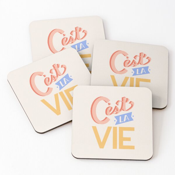 Item preview, Retro C'est La Vie designed and sold by Lyman Creative Co..