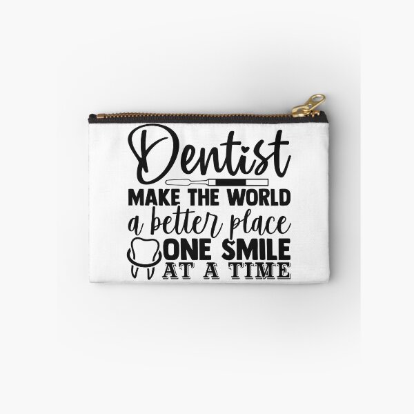 Item preview, DENTIST MAKE THE WORLD A BETTER PLACE ONE SMILE AT A TIME designed and sold by SticerOcean.