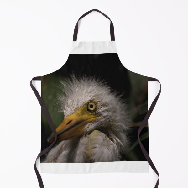 Item preview, A newborn white egret bird. designed and sold by kstanvir.