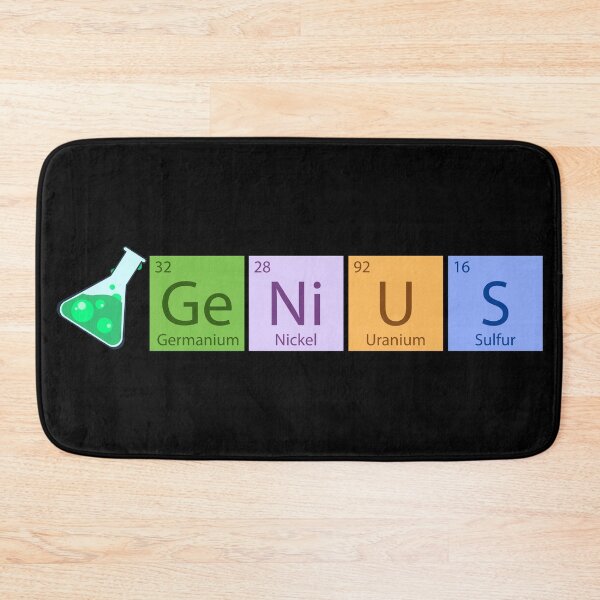 Item preview, I am a Genius - The Periodic Table of Brilliance: Showcasing the Genius of Elements! designed and sold by StevenWhip.