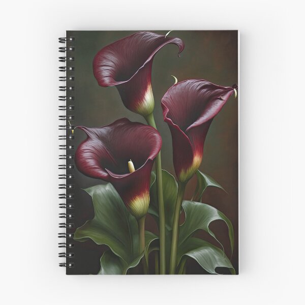 Item preview, Maroon Calla Lilies designed and sold by Vanover Designs.