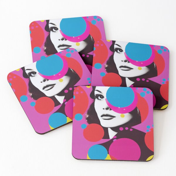 Item preview, Modern woman in pop-art style designed and sold by loucaski.