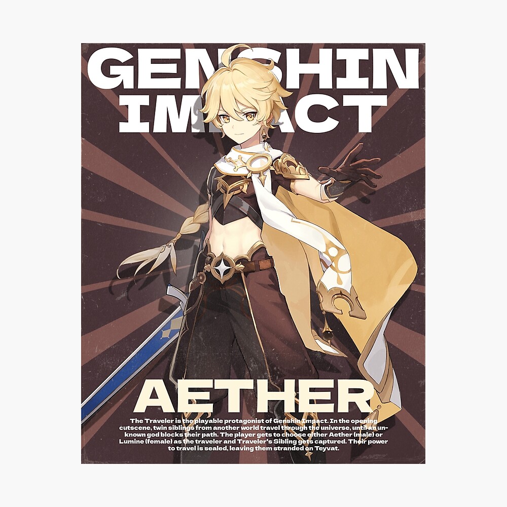 Aether The Outlander | Genshin Impact