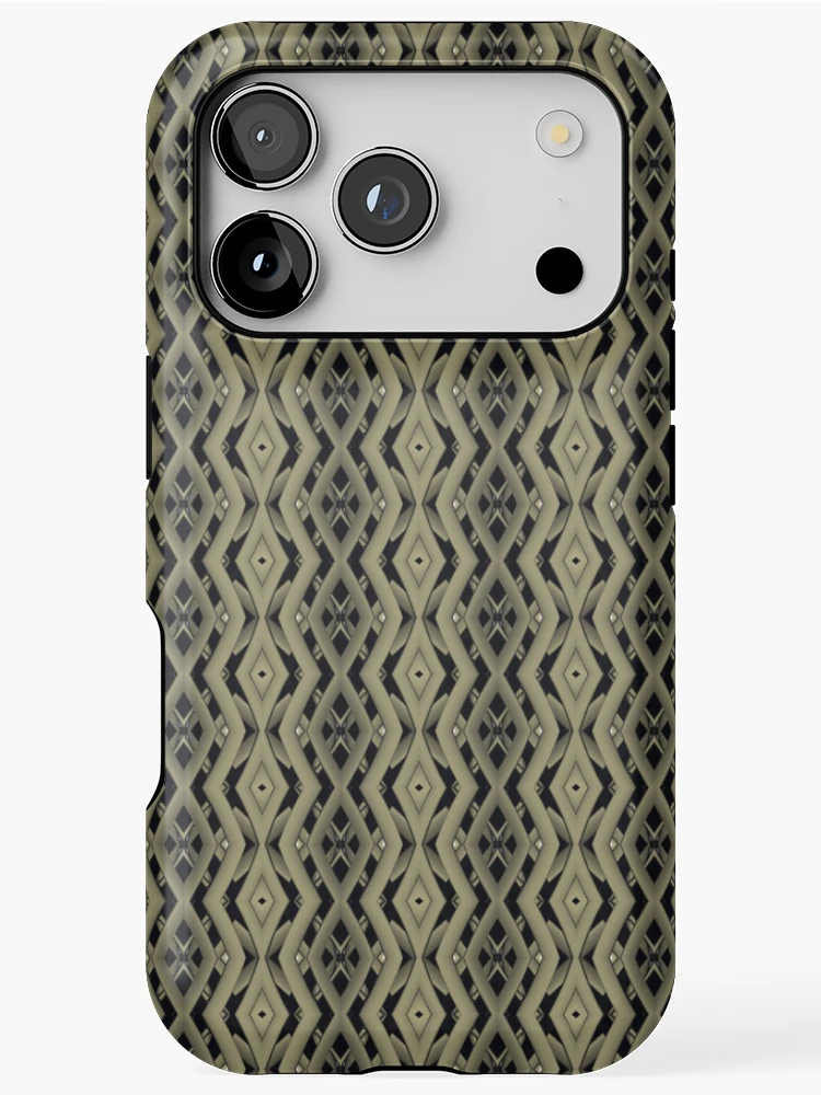 Thumbnail 1 of 4, iPhone Case, Light green pattern designed and sold by Work of art Shop.