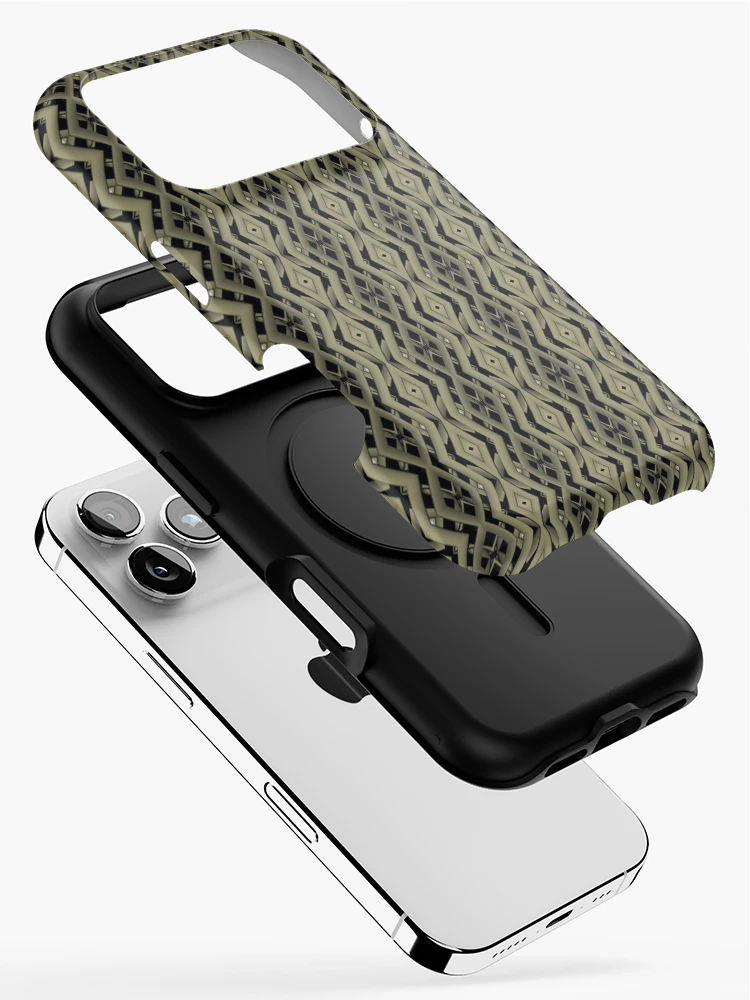 Thumbnail 2 of 4, iPhone Case, Light green pattern designed and sold by Work of art Shop.