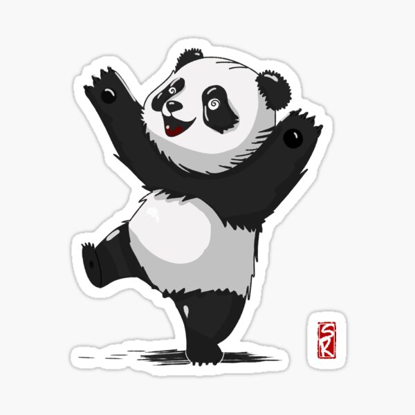 Cute Panda Drawing Confusion_ - Illustrations ART street