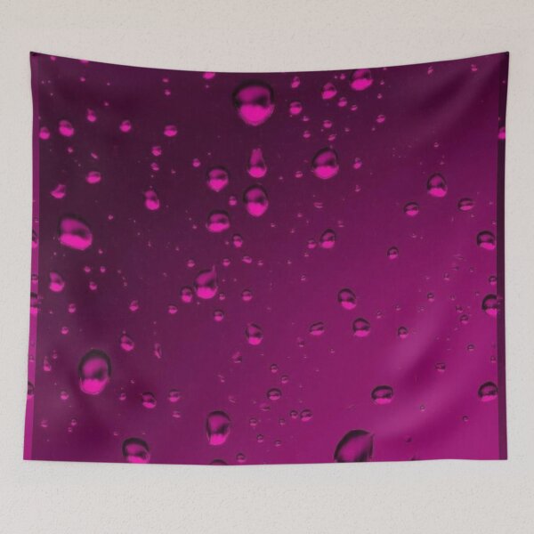 Item preview, Water Drops Jazzberry Jam designed and sold by ZedColors.
