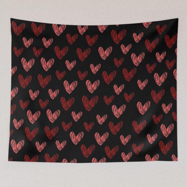 Item preview, Red,pink,hearts pattern designed and sold by cutecrazytshirt.