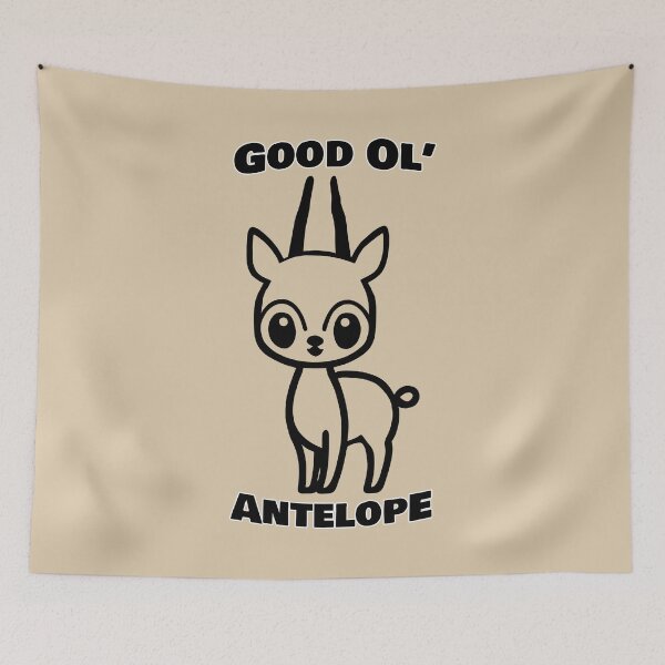 Item preview, Good Ol' Antelope - If you used to be a Antelope, a Good Old Antelope too, you'll find this bestseller critter design perfect.  designed and sold by SeaStories88.