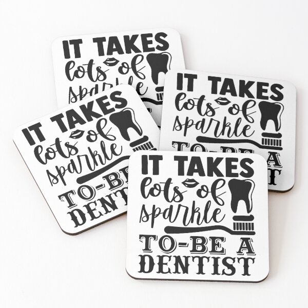 Item preview, IT TAKES LOTS OF SPARKLE TO BE A DENTIST designed and sold by SticerOcean.