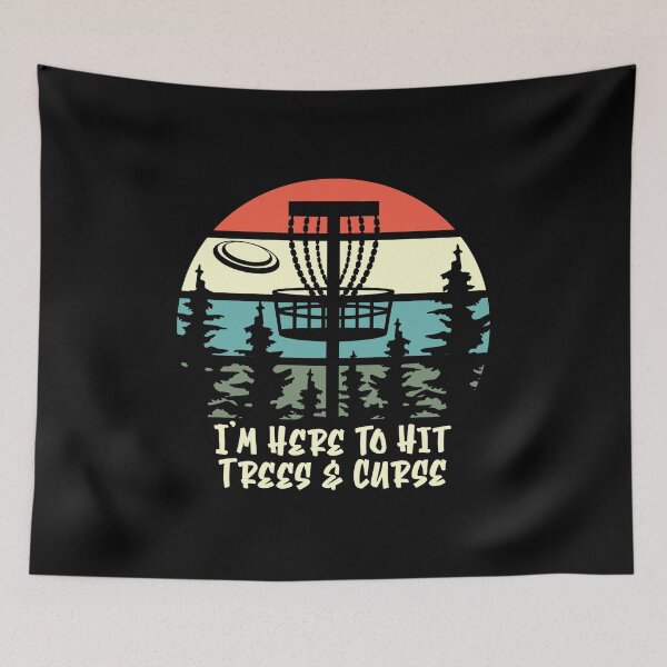 Item preview, I'm Here To Hit Trees & Curse designed and sold by ThreadsNouveau.