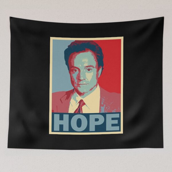 Item preview, josh Lyman Bradley Whitford Hope Poster Style The West Wing Fan designed and sold by DemminLiesel.