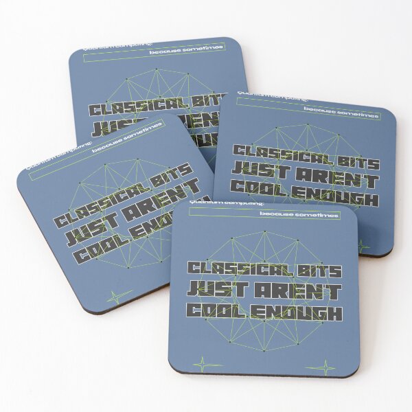 Item preview, Quantum computing: because sometimes, classical bits just aren't cool enough designed and sold by Vividy.