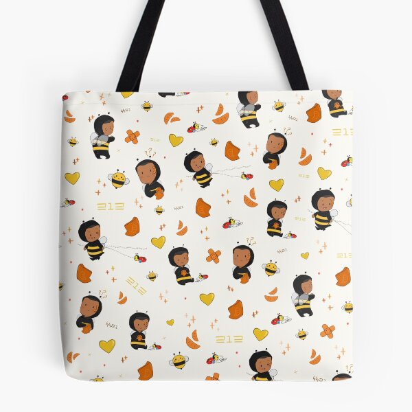 Item preview, Bumblebee Cody Scatter Print designed and sold by CattyCornerArt.