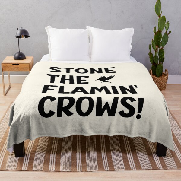Item preview, Stone The Flamin' Crows! designed and sold by FunnyFactDesign.