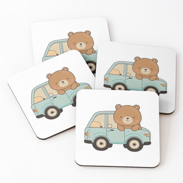 Item preview, Sticker Bear with cars designed and sold by xhemojashari.