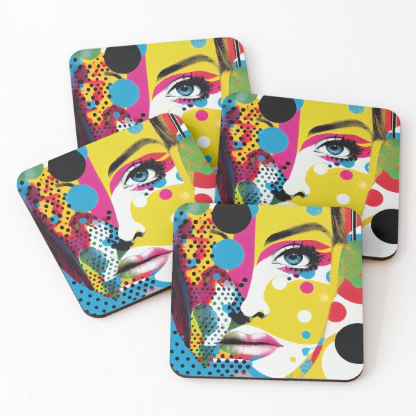 Item preview, Modern woman in pop-art style designed and sold by loucaski.
