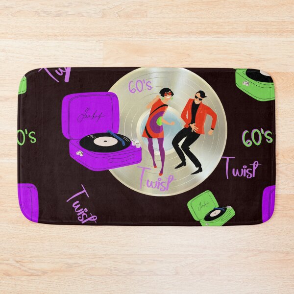 Item preview, Back in the old 60s doing the twist. dancing ,record player. -  old 60s designed and sold by K.M. Creations.