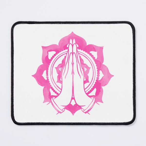 Item preview, Mandala with Praying Hands, Lotus Flower with Praying Hands designed and sold by Monique Prince.
