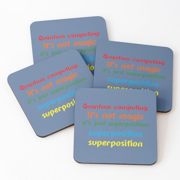 Item preview, Quantum computing: It's not magic, it's just superposition designed and sold by Vividy.