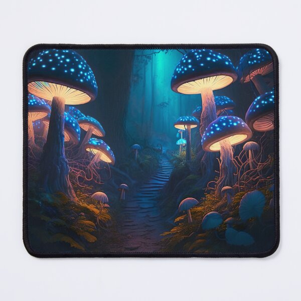 Item preview, Bioluminescent mushroom path designed and sold by Matt's Artificial Nature.