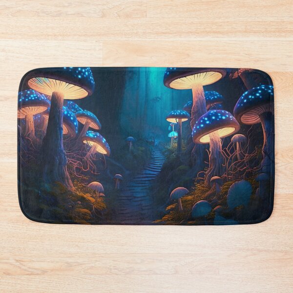 Item preview, Bioluminescent mushroom path designed and sold by Matt's Artificial Nature.