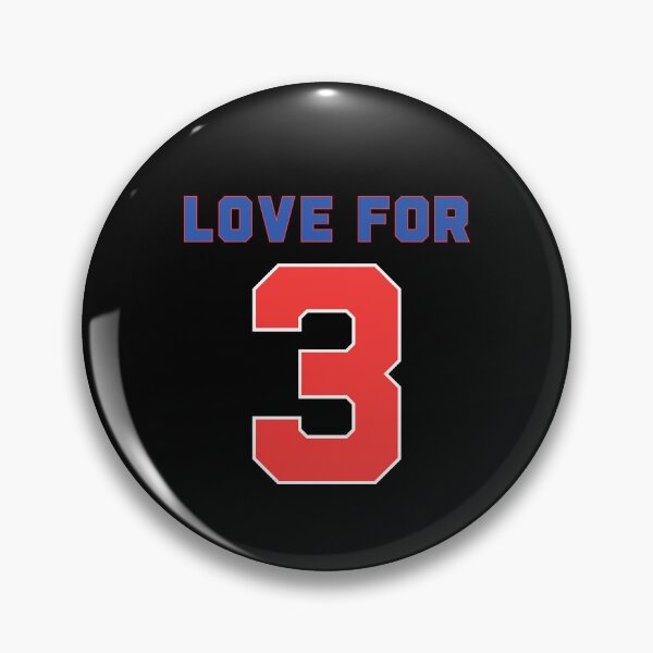 Item preview, Damar Hamlin - Hamlin - Love For 3 - Love For Hamlin - Pray for Damar Hamlin designed and sold by AmericanCustom.