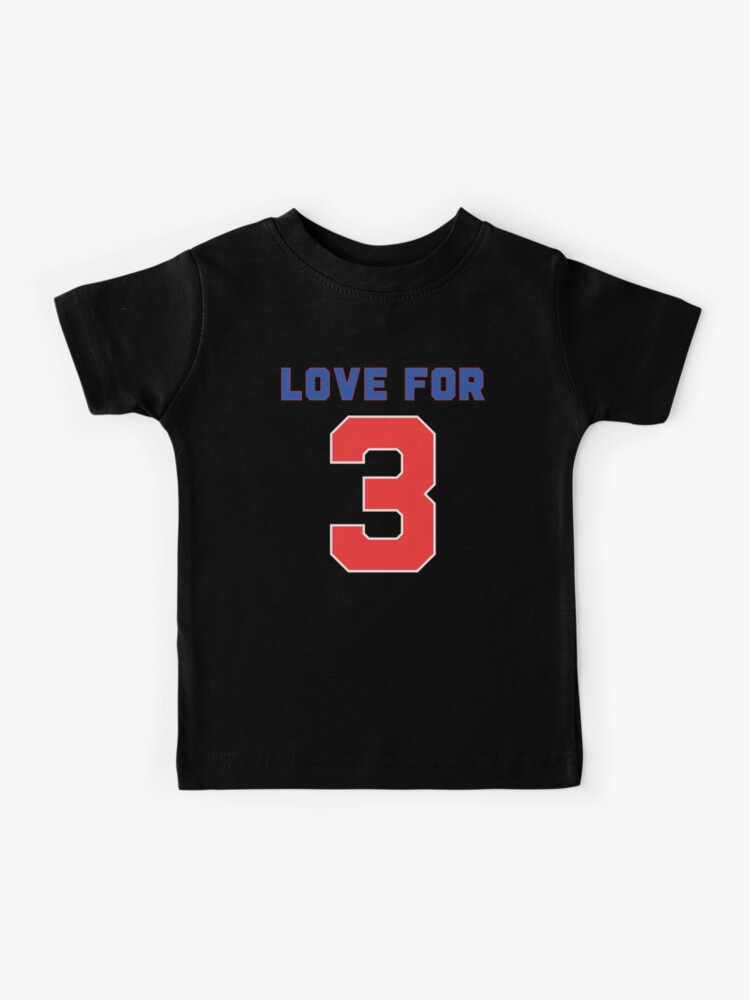 Damar Hamlin Love For 3 Buffalo Strong Shirt, Pray For 3 T-Shirt