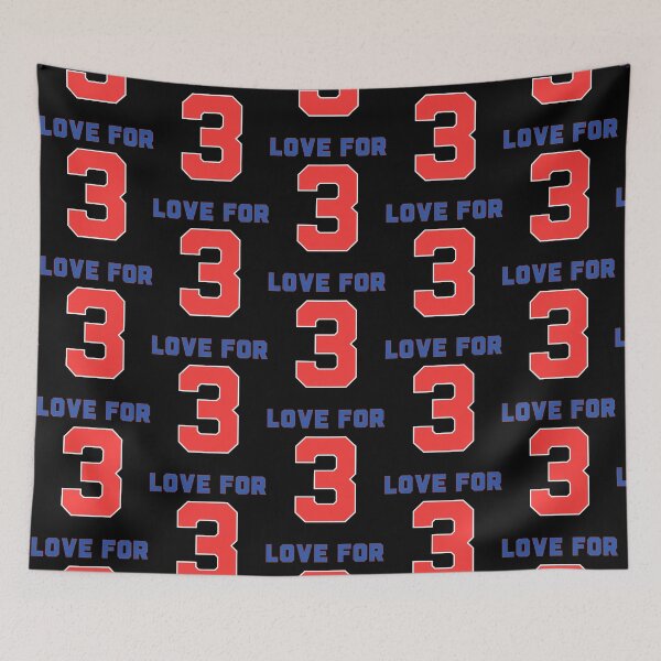 Item preview, Damar Hamlin - Hamlin - Love For 3 - Love For Hamlin - Pray for Damar Hamlin designed and sold by AmericanCustom.