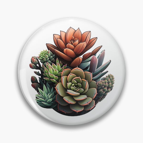 Item preview, Bouquet Green Succulent Greenery Flowers designed and sold by My-Magic-World.