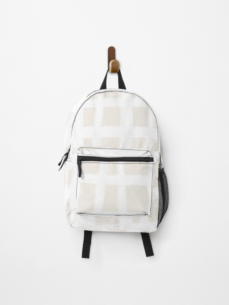 Thumbnail 1 of 3, Backpack, Boxes White designed and sold by BohomadicStudio.