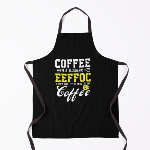 Item preview, Coffee Spelled Backwards Is Eeffoc Funny Coffee Lover Typography Quote designed and sold by thedazzlingmonk.
