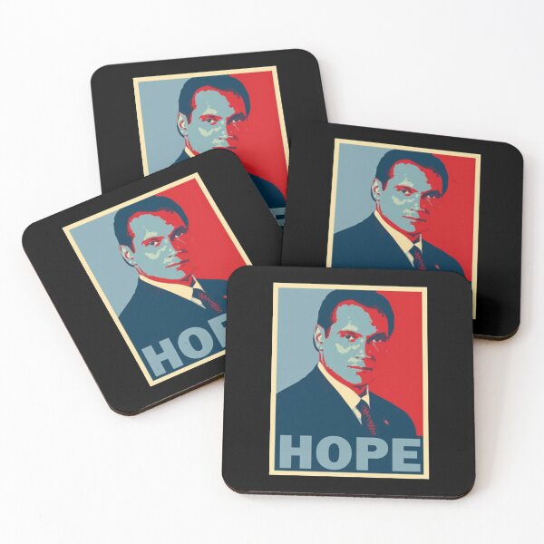 Item preview, Matt Santos Jimmy Smits Hope Poster Style The West Wing Fan designed and sold by DemminLiesel.