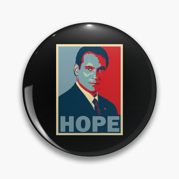 Item preview, Matt Santos Jimmy Smits Hope Poster Style The West Wing Fan designed and sold by DemminLiesel.