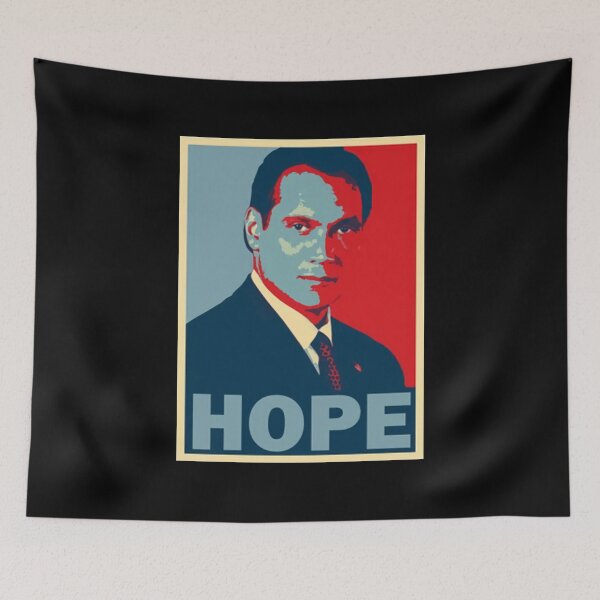 Item preview, Matt Santos Jimmy Smits Hope Poster Style The West Wing Fan designed and sold by DemminLiesel.