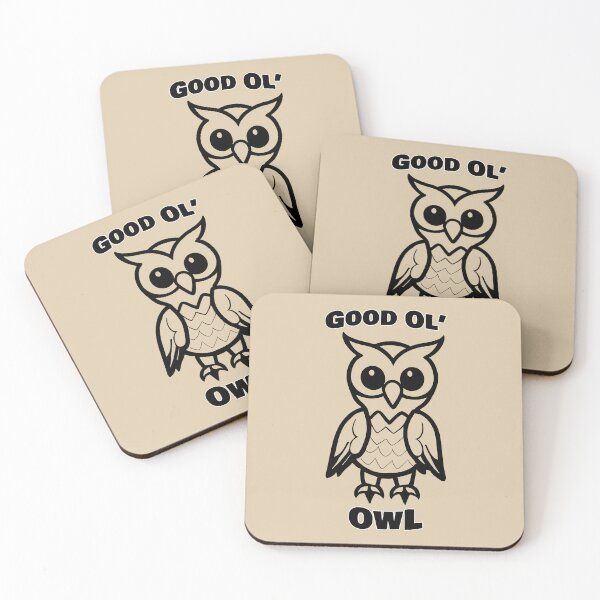 Item preview, Good Ol' Owl - If you used to be a Owl, a Good Old Owl too, you'll find this bestseller critter design perfect.  designed and sold by SeaStories88.