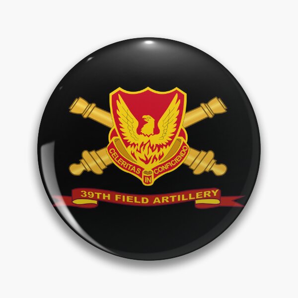 Item preview, Army - 39th Field Artillery w Br - Ribbon designed and sold by Military Insignia Products.
