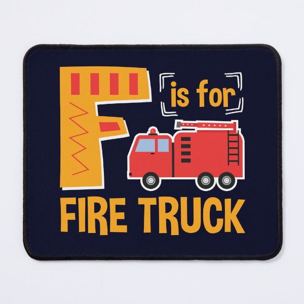 Item preview, F Is For Fire Truck designed and sold by jaygo.
