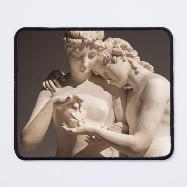 Item preview, Cupid and Psyche standing, Antonio Canova. designed and sold by Paolo Modena Photography - Fine Italian Art.