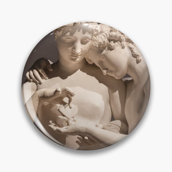 Item preview, Cupid and Psyche standing, Antonio Canova. designed and sold by Paolo Modena Photography    -   Fine Italian Art.