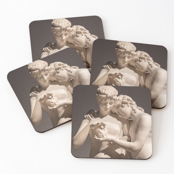 Item preview, Cupid and Psyche standing, Antonio Canova. designed and sold by Paolo Modena Photography    -   Fine Italian Art.