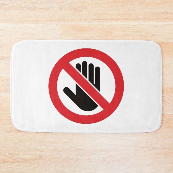 Item preview, Do not touch sign design designed and sold by Luca Marella.