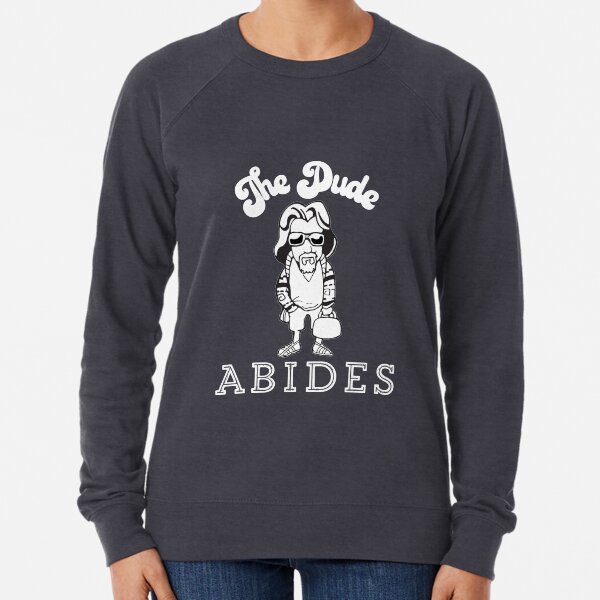 The Big Lebowski, The Dude Abides Lightweight Sweatshirt